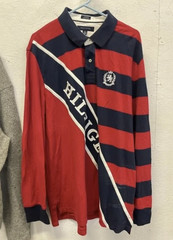 Lot Of Tommy Hilfiger Sweater/Shirts, Scarf & Socks Size XXL