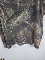 Walls Mossy Oak Camo Pocket T-Shirt Men’s L Short Sleeve Hunting Tee
