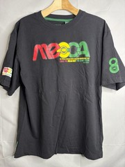 Vintage Mecca 90s T Shirt Size L LARGE Hip Hop Logo Black EUC