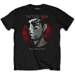 The Rolling Stones Tattoo You Circle T-Shirt Black New
