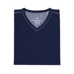 TOMMY BAHAMA Weekend V-Neck Tee XXL Indigo Blue TENCEL Modal NWOT