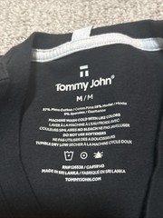 Tommy John Men’s Pair Of Crewneck Tee Shirts Black Size Medium