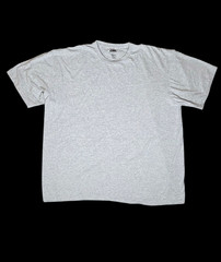 CSG Shirt Mens 4XL Heather Gray Crewneck Short Sleeve 100% Cotton Big & Tall