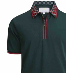 Men’s Luxurious Fine Cotton Polo Shirt,Italian Style,Stretch M to 3XL……C8.A