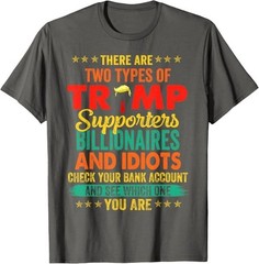 There are Two Types of Trump Supporters Funny Saying T-Shirt