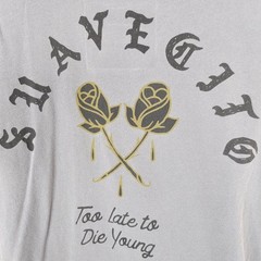 Suavecito T Shirt Mens Size Medium Gray Too Late To Die Young Streetwear