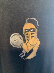 Lrg UCF University Central Florida Knights gym bodybuilding Kinesiology t-shirt