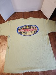 VTG Body Glove Tee 90s Surf Single Stitch Faded Green XL OG “Beach Threads” Read