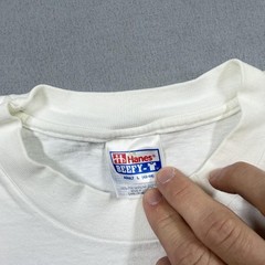 Vintage Hanes Beefy-T Shirt Mens Large White Diversity Arrowheads Graphic 1996