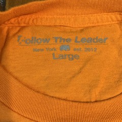 FTL FOLLOW THE LEADER BMX T Shirt L Skate Extreme Sports New York City USA