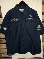 Doosan Pit Crew Work Shirt, XXL & adjustable hook & loop Strap Hat