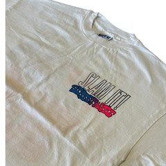 Vintage Slam It Streetwear Single Stitch Tee Hanes Beefy Neon Juiced Graphic VTG
