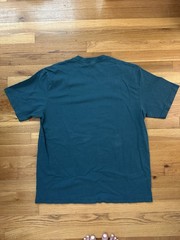 ONLY NY turquoise t-shirt w/ barbwire detail – size medium