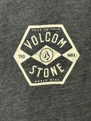 Volcom Stone Men’s NWT Gray Heather Short Sleeve Tee Size Small