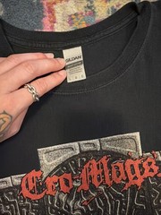 Cro-Mags Alpha Omega – Large Shirt – Black – Gildan