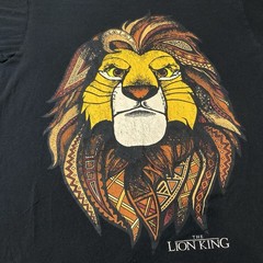 Walt Disney The Lion King Tribal T-Shirt Size M Mufasa Movie Distressed Graphic