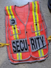 VTG MTA NYC TRANSIT NEW YORK CITY BUS TRAIN SAFETY VEST SHIRT UNIFORM NYPD GIFT!