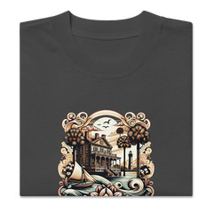 Oversized faded t-shirt (SOUTH CAROLINA)