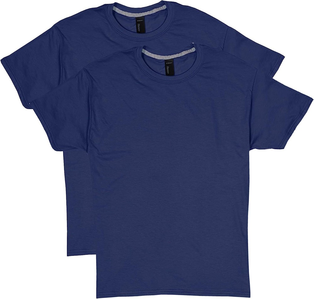 Hanes X-Temp Short-Sleeve Crewneck T-Shirt (2 Pack)