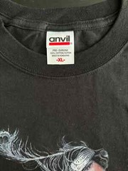 New! Vintage y2k 1920’s Art Deco Anvil T-Shirt Size XL Mens SEPS Leopard & Woman