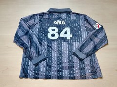 Oma Design Studio Unisex Adults’ Long Sleeve Soccer Jersey Black, Size XL NWOT