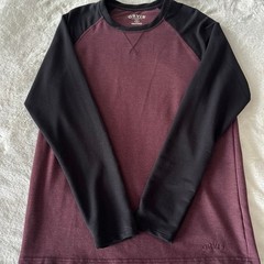 Orvis classic collection, Long sleeve men’s shirt, black and maroon. Size medium