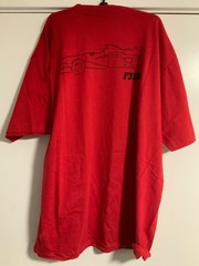 VTG NEW W/TAG 1996 SPA Official Ferrari F310B Double Sided RED Graphic Shirt XXL