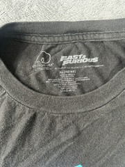 Fast & Furious Men’s Black Short Sleeve Crewneck Graphic T- shirt XL (46-48)