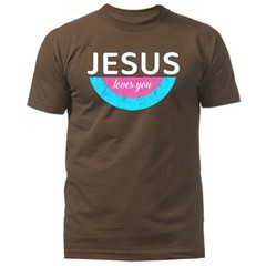 Jesus Loves You Christian Religious God Bible Church Jesus Christ T-shirt