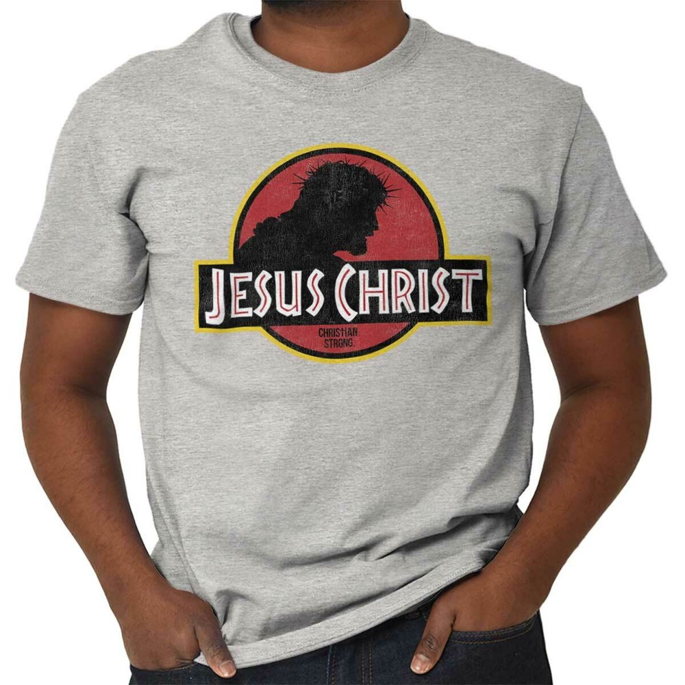 Christian Faith Pop Culture Jesus Christ Womens or Mens Crewneck T Shirt Tee