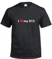 I Love My S13 T-Shirt Tee Shirt Gildan S M L XL 2XL 3XL 4XL 5XL JDM RPS13 RPS 13