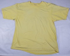 Vintage Pluma Faded Light Yellow Heavyweight Essential Boxy Shirt Men’s Size XL