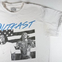 Outkast Graphic T-Shirt Mens M White Stankonia Era Hip Hop Andre 3000 Big Boi