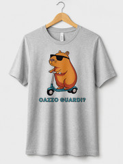 Funny Capibara T-Shirt Men Women T-Shirt Funny Meme Streetwear