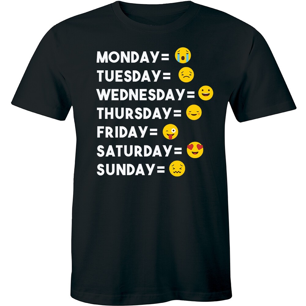 Make My Day Emoji Shirt – Funny My Whole Weekend Men’s Premium T-shirt Tee