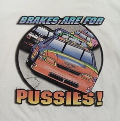 Vintage 90s LA Sportswear Rare Brakes Are For Pussies Men’s T Shirt Size L
