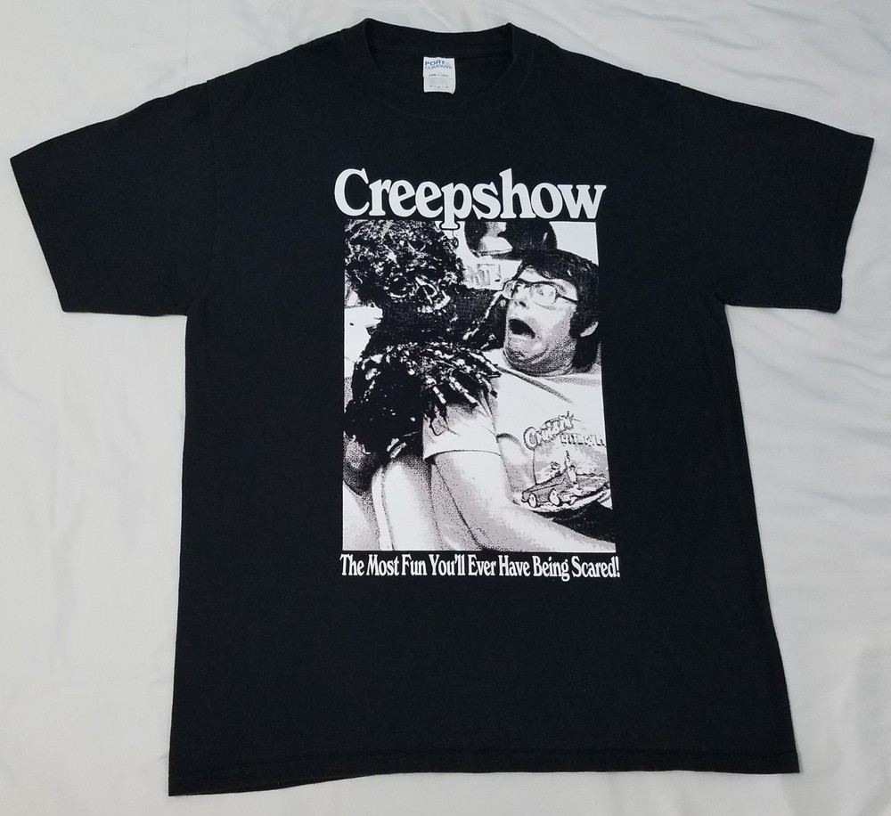 Creepshow The Most Fun You’ll Ever Have Being Scared shirt MEDIUM Stephen king