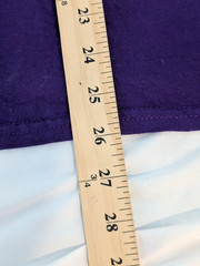 Prince Purple T-shirt with Him on Motorcycle Size Large