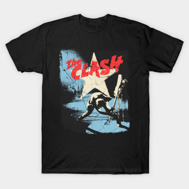 70s British Punk Rock T-Shirt Vintage Faded Band Style Tee Rebellion Graphic Hea