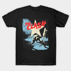 70s British Punk Rock T-Shirt Vintage Faded Band Style Tee Rebellion Graphic Hea