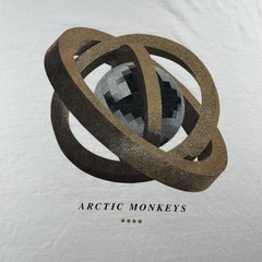 Arctic Monkeys T-Shirt Mens Large White North American Tour 2023 Concert Band
