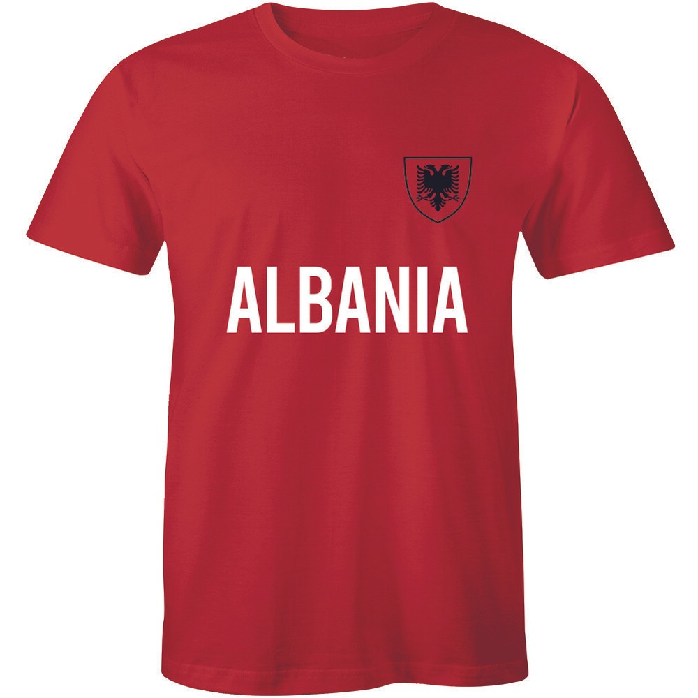 Albania Home Shirt – Find Your Own Country Albanian Flag Men’s T-shirt Tee