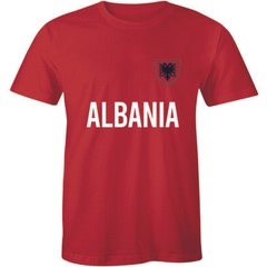 Albania Home Shirt – Find Your Own Country Albanian Flag Men’s T-shirt Tee