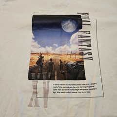 Uniqlo UT Final Fantasy XV 35th Anniversary Graphic T Shirt White Men’s XL