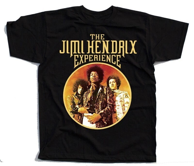 The Jimi Hendrix Experience Black T-shirt S-5XL Q4736