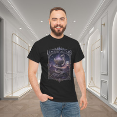 Ember Altar Serpent Chalice Dark Fantasy Graphic T-Shirt