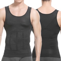 Fajas Para Hombres Faja Reductora De Hombre Men Body Shaper Abdomen Control Tee