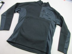 Spyder Shirt Mens 2XL 1/4 Zip Long Sleeve Outdoor Lightweight Blue Casual