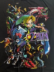 The Legend of Zelda Majora’s Mask Nintendo Retro Limited Tshirt