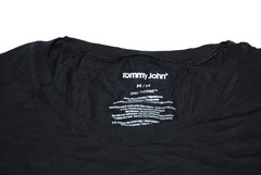 NWOT TOMMY JOHN Second Skin Stay Tucked Crewneck Undershirts Black Men’s Size M